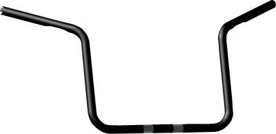 06016246 - KHROME WERKS HANDLEBAR 1"2+2 NRW FL BL