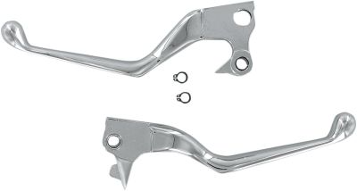 06100127 - DRAG SPECIALTIES LEVER SET CHR 04-13 XL