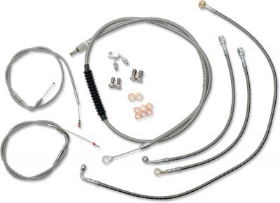 06100643 - LA CHOPPERS CABLE KIT SS BCH FXS ABS