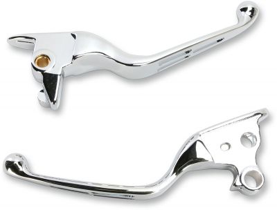 06101684 - DRAG SPECIALTIES LEVERS SLOT CHR ST 15-22