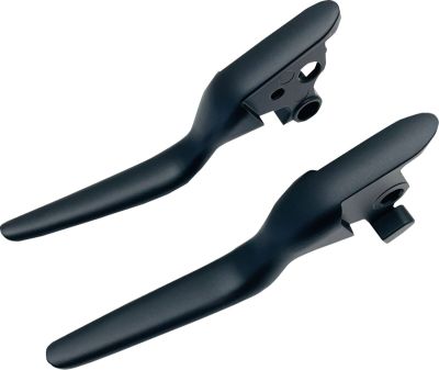 06102260 - DRAG SPECIALTIES LEVERS LSR BLK 18-22 ST