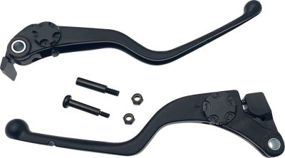 06102299 - DRAG SPECIALTIES LEVER SET BLK 21-23 PAN AMERIC