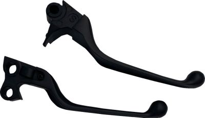 06102301 - DRAG SPECIALTIES LEVER SET NARROW MATTE BLACK 9