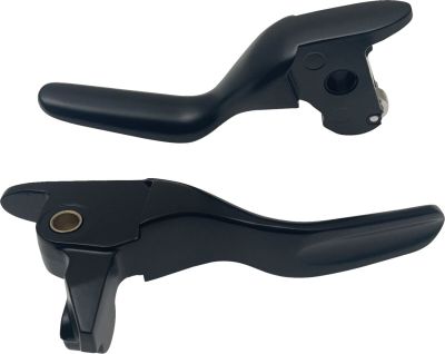 06102311 - DRAG SPECIALTIES LEVER SET SHORT MATTE BLACK 14