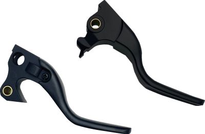 06102315 - DRAG SPECIALTIES LEVER SET SHORT MATTE BLACK 14