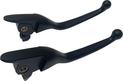 06102318 - DRAG SPECIALTIES LEVER SET NARROW MATTE BLACK 1