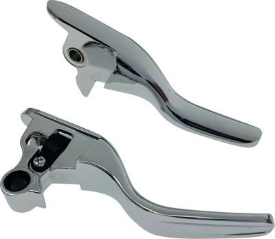 06102323 - DRAG SPECIALTIES LEVER SET SHORT CHROME 18-23 S