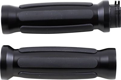 06302687 - DRAG SPECIALTIES GRIP MATTE BLACK RAIL 81+