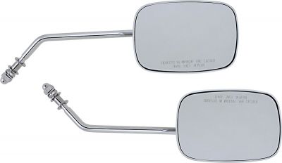 06400982 - DRAG SPECIALTIES MIRRORS RECT CHR LONG