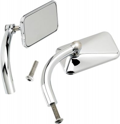 06401001 - Biltwell MIRRORS RECT HD CHR PR