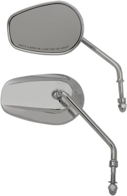 06401309 - DRAG SPECIALTIES MIRRORS REPL LONG STM CHR