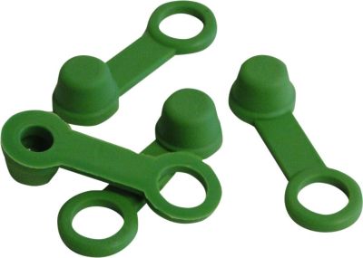 07030887 - HELIX BLEEDER CAPS 4PK GREEN