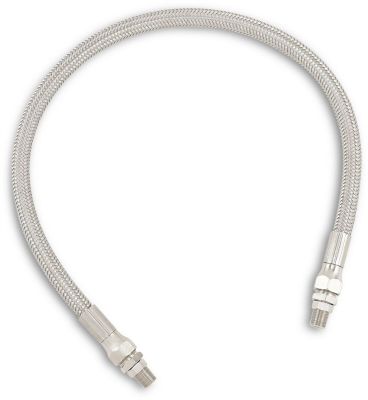 07110054 - DRAG SPECIALTIES 20"SS OIL LINE W/FITTINGS