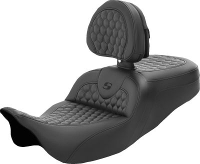 08011554 - SADDLEMEN RoadSofa™ Seat - Heated - with Backrest