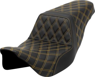 08011583 - SADDLEMEN SEAT STEP UP LS GOLD STITCH TO