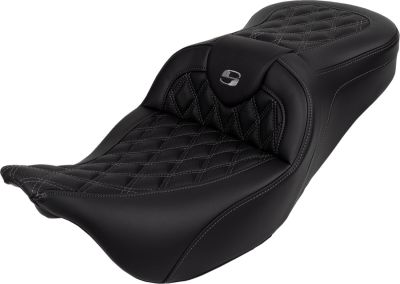 08011607 - SADDLEMEN SEAT ROADSOFA LS W/BR GREY STI