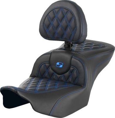 08011719 - SADDLEMEN SEAT ROADSOFA LS W/BR BLUE STI