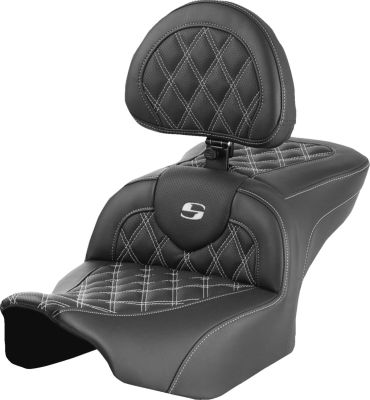 08011724 - SADDLEMEN SEAT ROADSOFA LS W/BR WHITE ST