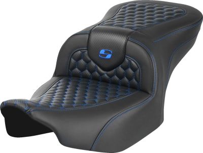 08011742 - SADDLEMEN SEAT ROADSOFA HC BLUE STITCH