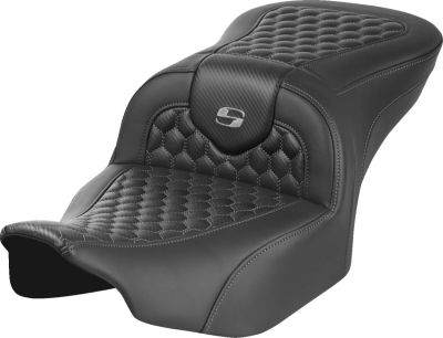 08011743 - SADDLEMEN SEAT ROADSOFA HC GREY STITCH