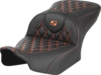 08011782 - SADDLEMEN SEAT ROADSOFA LS CF ORANGE STI