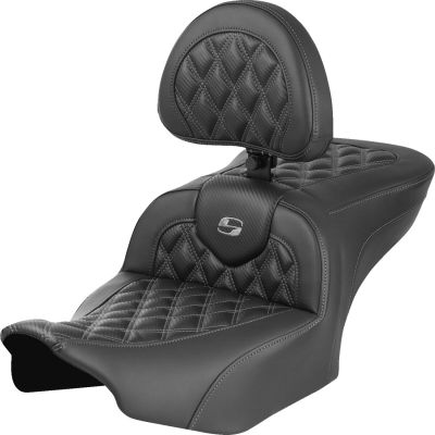 08011788 - SADDLEMEN SEAT ROADSOFA LS CF W/BR GREY