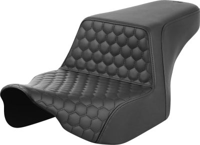 08011824 - SADDLEMEN SEAT STEP UP HC FRONT BLACK ST