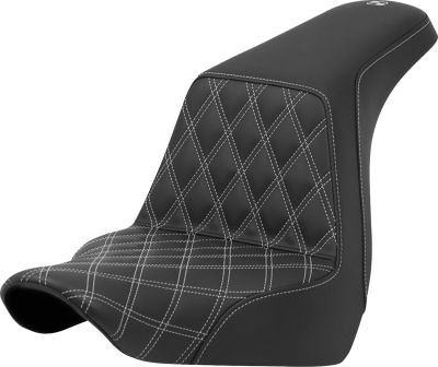 08021576 - SADDLEMEN SEAT STEP UP LS DRIVER SILVER