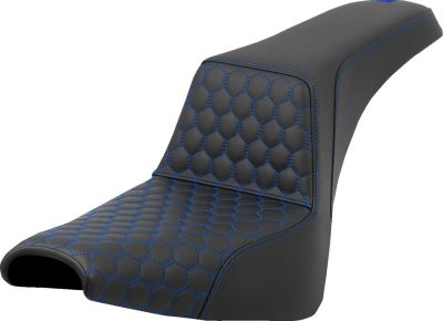 08021578 - SADDLEMEN SEAT STEP UP HC BLUE STITCH