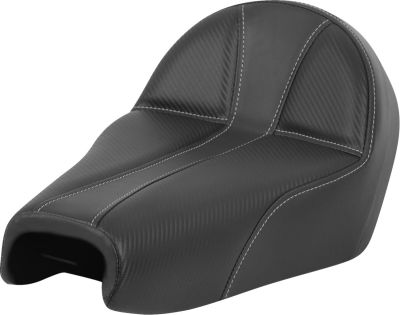 08040788 - SADDLEMEN SEAT DOMINATOR W/BR SILVER STI