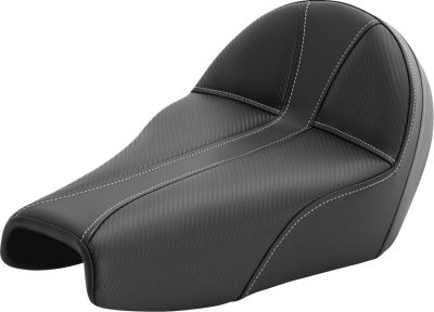 08040789 - SADDLEMEN SEAT DOMINATOR W/BR SILVER STI