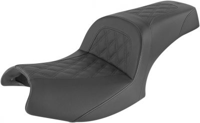 08102191 - SADDLEMEN SEAT SLIM LS INDIAN BLK