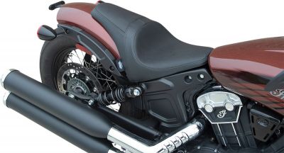 08102254 - DRAG SPECIALTIES SEAT 3/4 SOLO BLK SCOUT