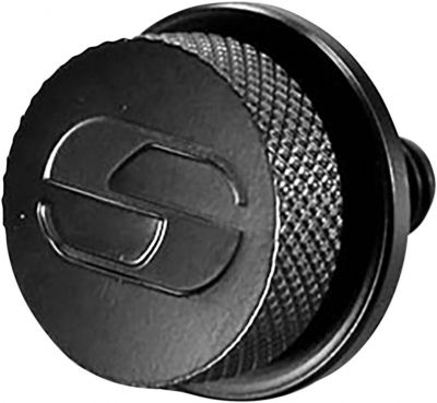 08200118 - SADDLEMEN SEAT KNOB BLACK 1/4-28