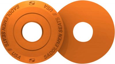 08200134 - SADDLEMEN SEAT FENDER WASHER ORANGE