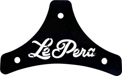 08200200 - Le Pera PLATE SISSY BAR LP SCROLL
