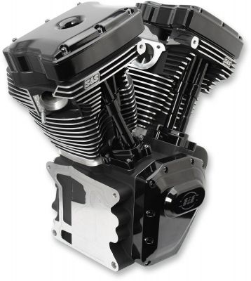 09010243 - S&S ENGINE T124HCLB BLK 99-06