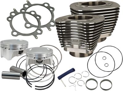 09310536 - S&S CYLINDER KIT 98"TC BLK