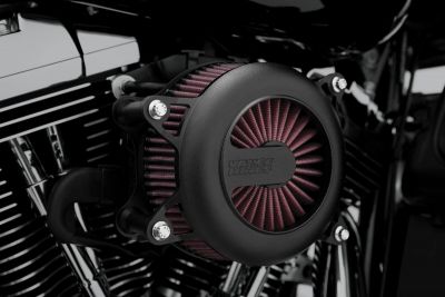 10102895 - V&H AIR CLEANER ROG BLK DYNA