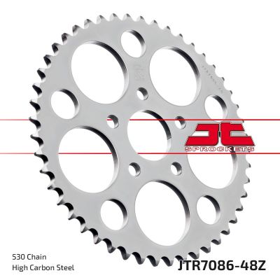 12100794 - JT SPROCKET REAR 48T 530 ZINC