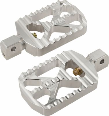 16202640 - Joker Machine FOOTPEGS BEAR CLAW SCOUT SILVE