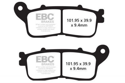 17212834 - EBC BRAKE PAD SINTERED HH