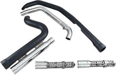 18002092 - COBRA EXHAUST SYSTEM SPEEDSTER 909 SHORT 2-INTO-2 BLACK