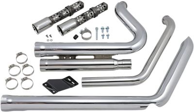 18002101 - COBRA EXHAUST SYSTEM SPEEDSTER 909 SHORT 2-INTO-2 CHROME