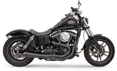 18002170 - BASSANI XHAUST EXHAUST 2:1 MEGA FXD BK