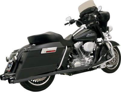 18010579 - BASSANI XHAUST MUFFLERS 4 FLUTE FL BLK