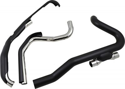 18020402 - COBRA Trike Pro Chamber Headpipes - Black