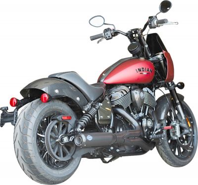 18103211 - S&S Exhaust Qualifier 2:1 Guardian Blk 49 State Indian Chief