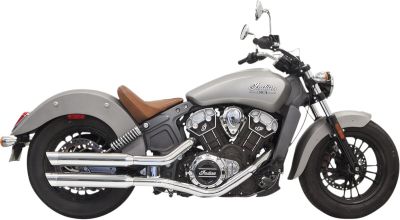 18112905 - BASSANI XHAUST MUFFLERS 3" SCOUT CHR