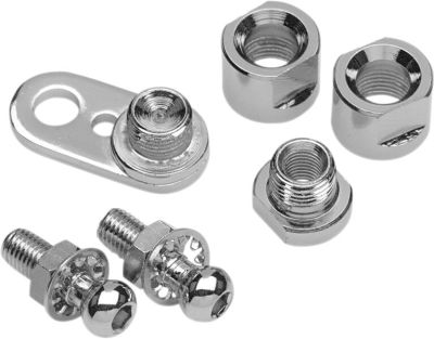 19010383 - DRAG SPECIALTIES CHROME TURN SING SWIVEL